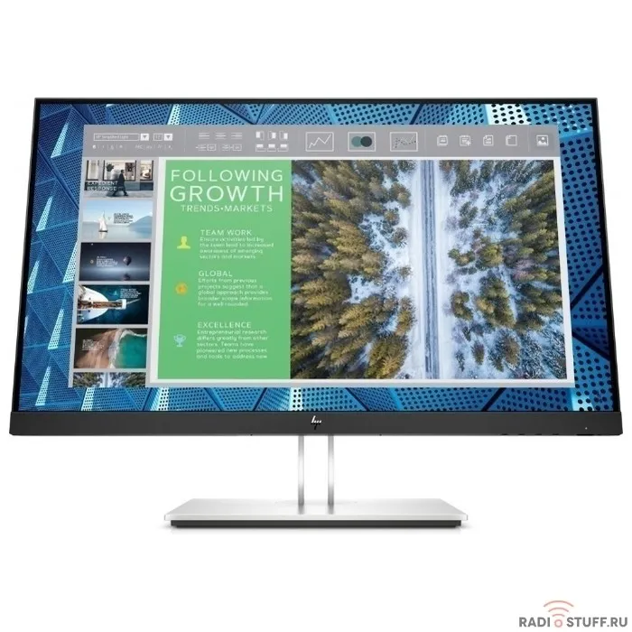 LCD HP 23.8" E24q G4 {IPS 2560x1440 60Hz 5ms 16:9 250cd 1000:1 178/178  D-Sub HDMI1.4 DisplayPort1.2 4xUSB} [9VG12AA]