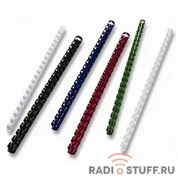 Office Kit Пластиковые пружины BP2021 (10 мм белые 100 шт.)