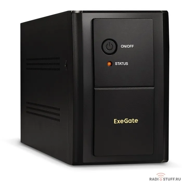 Exegate EP285528RUS ИБП ExeGate SpecialPro UNB-2200.LED.AVR.EURO.RJ <2200VA/1300W, LED, AVR, 4 евророзетки, RJ45/11, Black>
