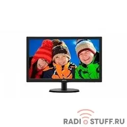 LCD PHILIPS 21.5" 223V5LSB2 (10/62) черный {TN 1920x1080 76Hz 5ms 90/65 200cd 600:1 10M:1 D-Sub VESA}