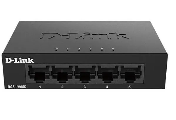 Коммутатор 5PORT 10/100/1000 DGS-1005D/J2A D-LINK