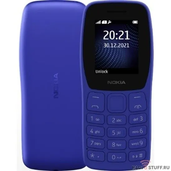 NOKIA 105 TA-1432 SS EAC UA Blue 11SIAL01A02