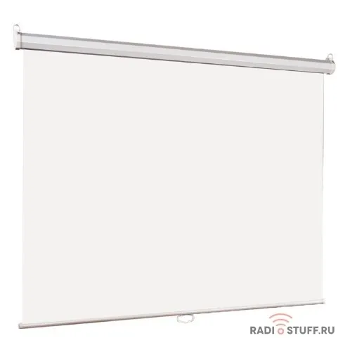 Lumien Eco Picture [LEP-100119] Настенный экран  187х280см (рабочая область 153х272 см) Matte White, верх.кайма 30 см, прямоуголный корпус, возможность потолочн./настенного крепления, уровень в компле