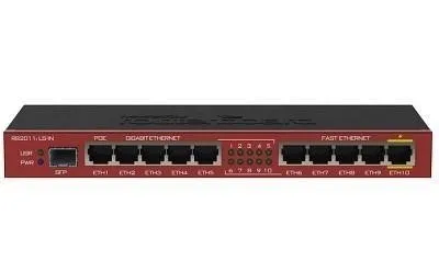 Маршрутизатор Mikrotik RB2011iLS-IN