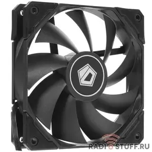 Вентилятор для корпуса ID-Cooling 120x120mm 4pin PWM (TF-12025-BLACK)