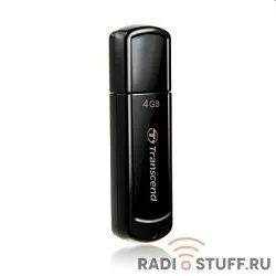 Transcend USB Drive 4Gb JetFlash 350 TS4GJF350 черный {USB 2.0}