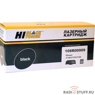 Hi-Black 108R00909 Картридж с чипом для Xerox Phaser 3140/3155/3160, 2500 стр.