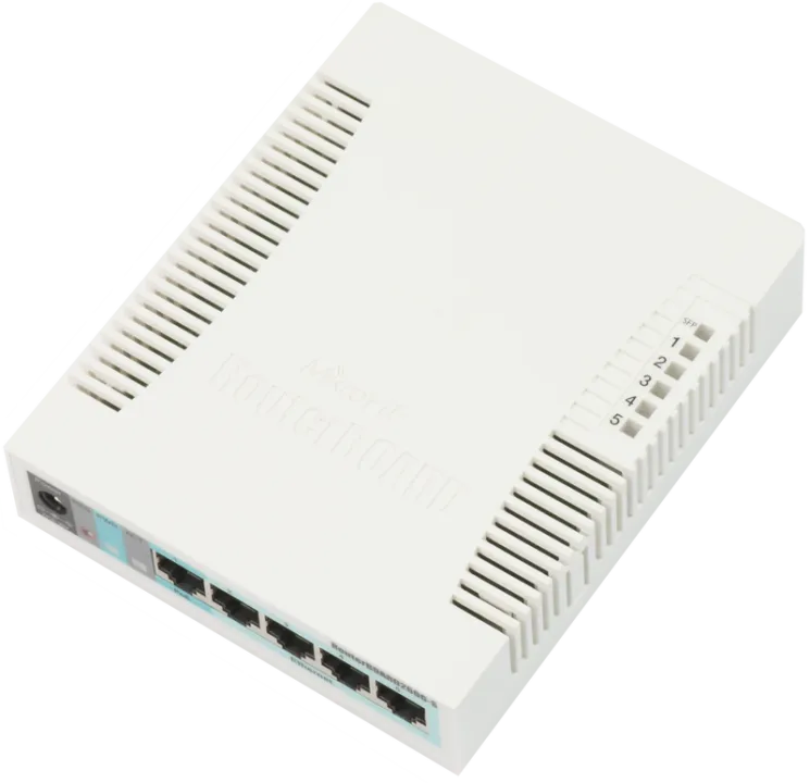 Коммутатор Mikrotik RB260GS (арт. CSS106-5G-1S)