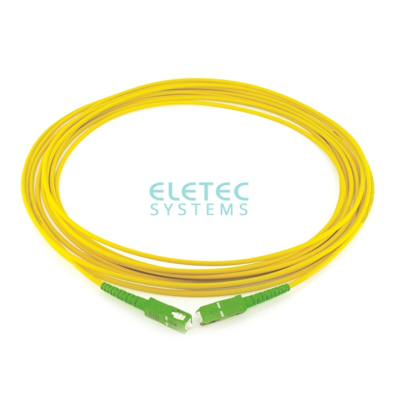 Патч-корд simplex SM SC/APC-SC/APC,3.0 мм 9/125 LSZH,10м