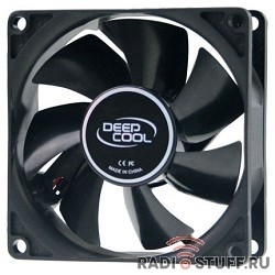 Case fan Deepcool XFAN 60 60x60x12 3pin+4pin (molex) 24dB 30g RTL [DP-FDC-XF60]  