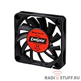 Exegate EX283372RUS Вентилятор ExeGate EX07015H3PM, 70x70x15 мм, гидродинамический, 3pin+Molex, 3000RPM, 26dBA