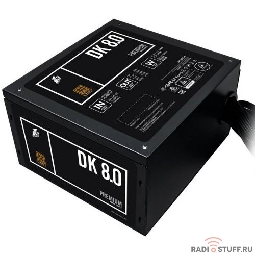 1STPLAYER Блок питания DK PREMIUM 800W / ATX 2.4, APFC, 80 PLUS BRONZE, 120mm fan / PS-800AX