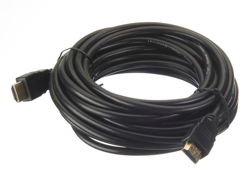 Шнур аудио-видео HDMI-HDMI (1.4, 3D) цвет: золото  (7,0м) NETKO Optima