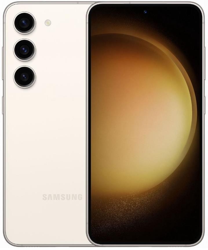 Смартфон SAMSUNG/Galaxy S23 128GB Cream/128 Гб RAM 8Гб кремовый/Наличие WiFi/Наличие 3G/LTE/Наличие 4G/5G/Dual SIM SM-S911BZEJTPA