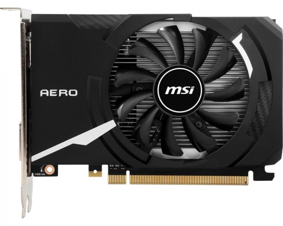 Видеокарта PCIE16 GT1030 2GB GDDR4 GT 1030 AERO ITX 2GD4 OC MSI