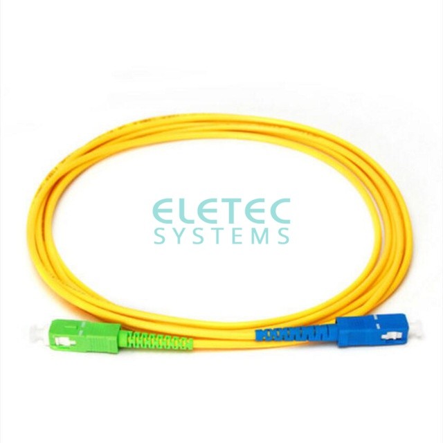 Патч-корд simplex SM SC/APC-SC/UPC,3.0 мм 9/125 LSZH,10м