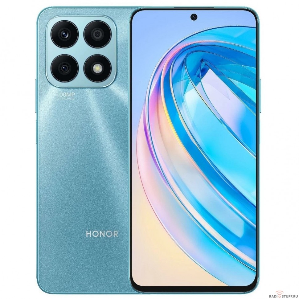 Honor X8a 6/128Gb  Cyan Lake небесно -голубой (819522)