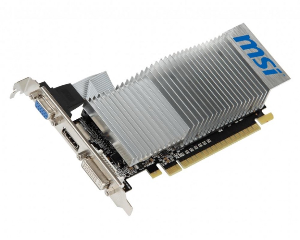 Видеокарта PCIE16 GT210 1GB GDDR3 N210-1GD3/LP MSI