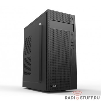 CBR PCC-ATX-E185-WPSU Корпус ATX Miditower E185, без БП, 1*USB 3.0, 2*USB 2.0, HD Audio+Mic, Black