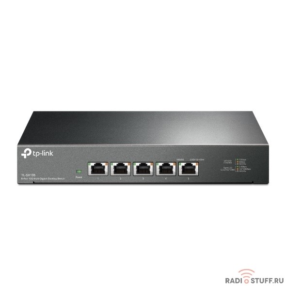 TP-Link TL-SX105 5-портовый настольный коммутатор 10 Гбит/с