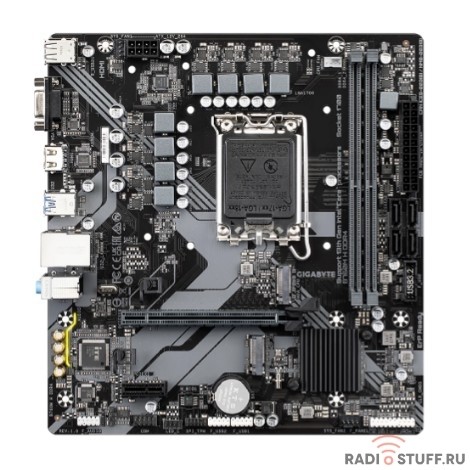 Gigabyte B760M H DDR4 {Soc-1700, Intel B760, mATX, Ret}