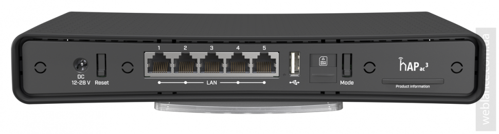 Точка доступа Mikrotik hAP ac³ (арт. RBD53GR-5HacD2HnD&R11e-LTE6)