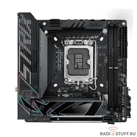 Материнская плата ASUS ROG STRIX Z790-I GAMING WIFI, LGA1700 2xDDR5 2xSATA3 RAID 2xM.2 HDMI M-ITX