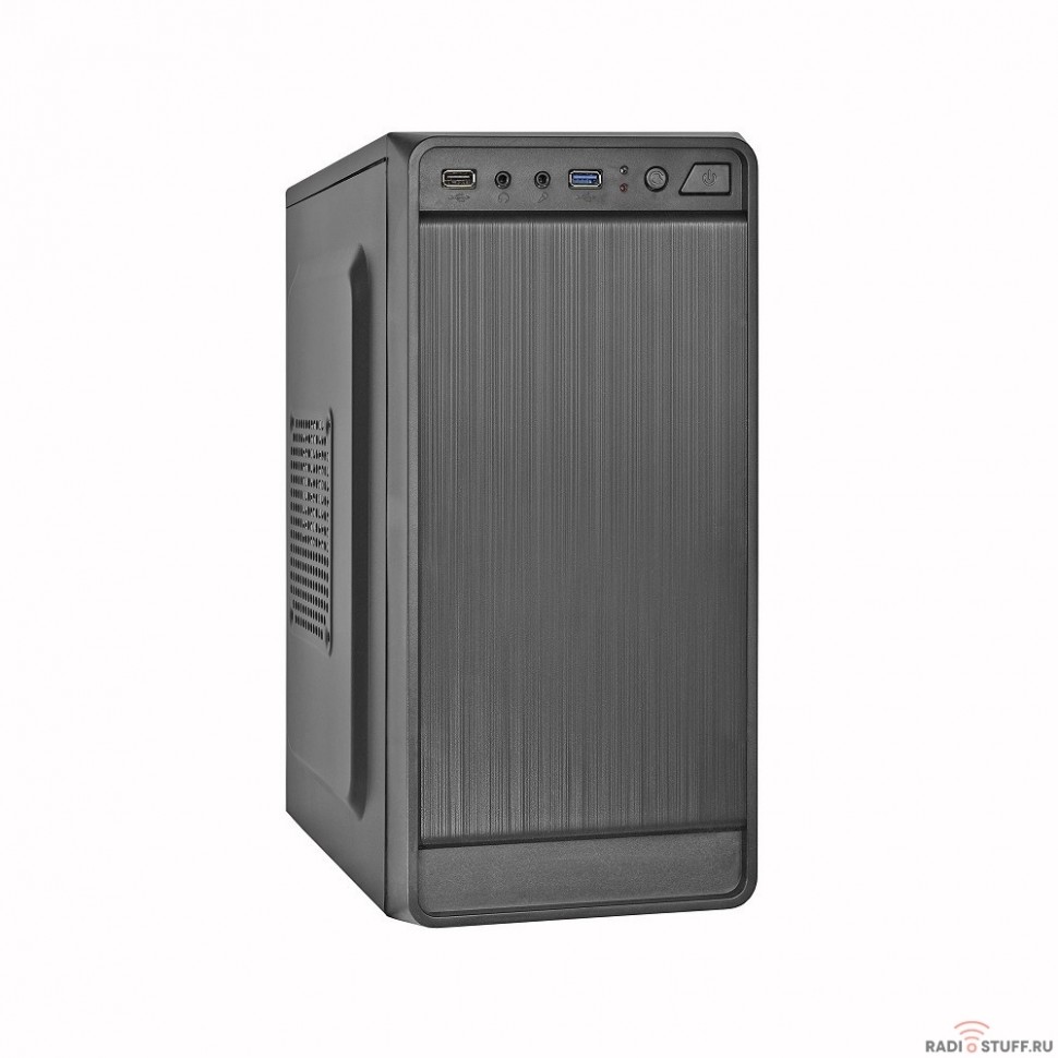 Exegate EX283126RUS Корпус Minitower ExeGate BAA-108U Black, mATX, <без БП>, 1*USB+1*USB3.0, Audio