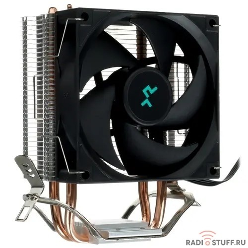 Кулер CPU Deepcool AG200 (100W Intel LGA1700/1200/1151/1150/1155 AMD AM5/AM4 30.5dB 500-3050 rpm 120мм  медь+ алюминий)