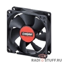 Exegate EX288927RUS Вентилятор ExeGate EX09225B4P-PWM (92x92x25 мм, 2-Ball (двойной шарикоподшипник), 4pin, PWM, 29dBA)