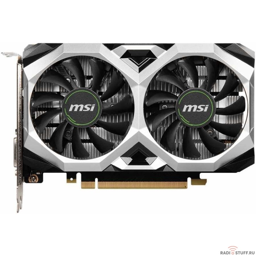 Видеокарта MSI PCI-E GTX 1650 D6 VENTUS XS OCV1 NVIDIA GeForce GTX 1650 4096Mb 128 GDDR6 1485/12000 DVIx1/HDMIx1/DPx1/HDCP RTL