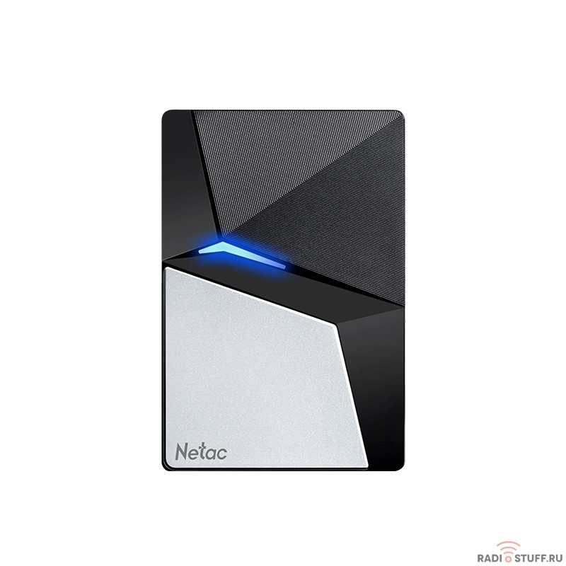 Накопитель SSD Netac USB-C 960Gb NT01Z7S-960G-32BK Z7S 1.8" черный