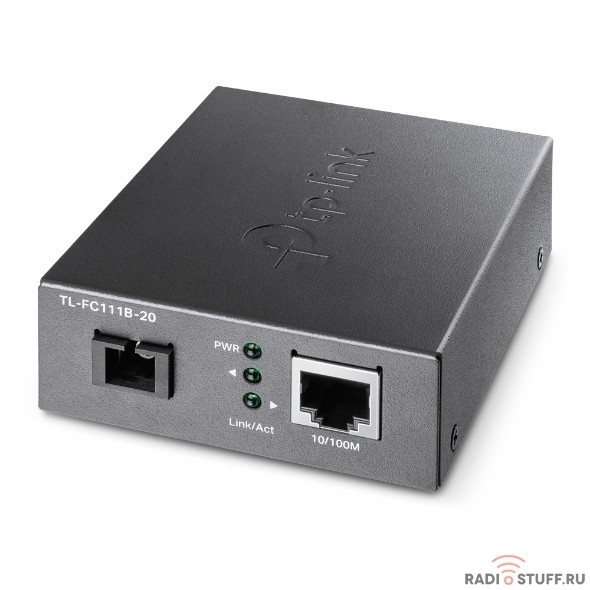 TP-Link TL-FC111B-20 WDM медиаконвертер 10/100 Мбит/с