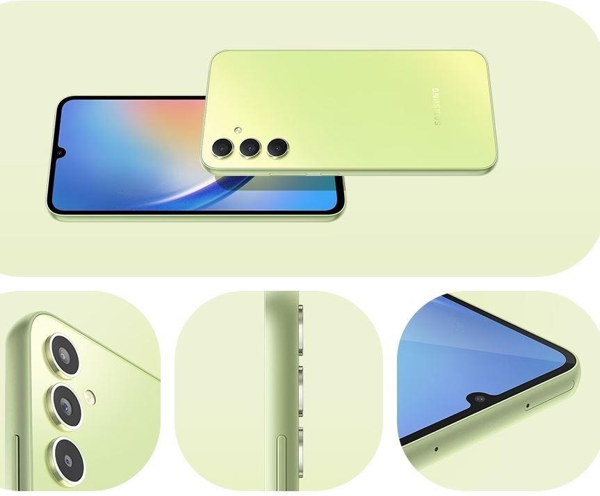 Мобильный телефон GALAXY A34 5G NFC 8/256GB GREEN SM-A346E SAMSUNG