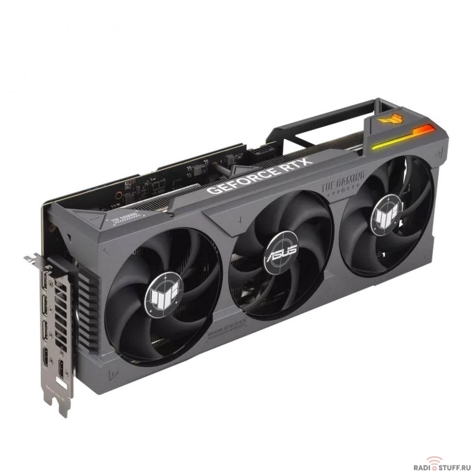Видеокарта ASUS NVIDIA  GeForce RTX 4090,  TUF-RTX4090-O24G-GAMING,  24ГБ, GDDR6X, OC,  Ret
