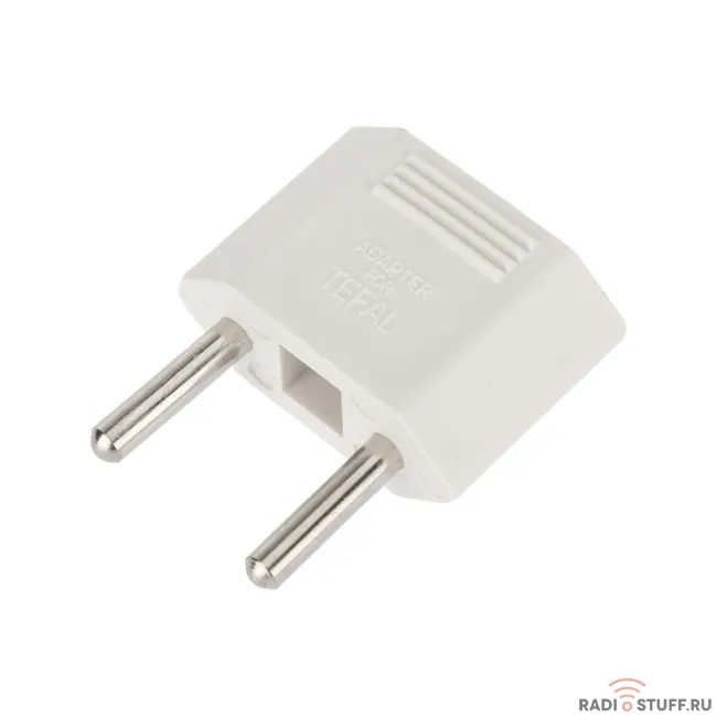 REXANT 11-1041-01 Сетевой переходник плоский "Тефаль" белый    