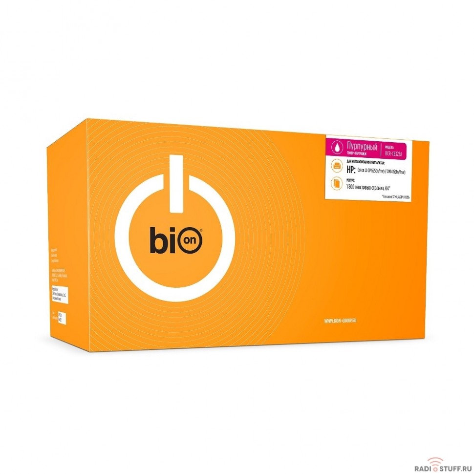 Bion CE323A Картридж для HP LaserJet Pro CM1415/CP1525 (1800  стр.), Пурпурный