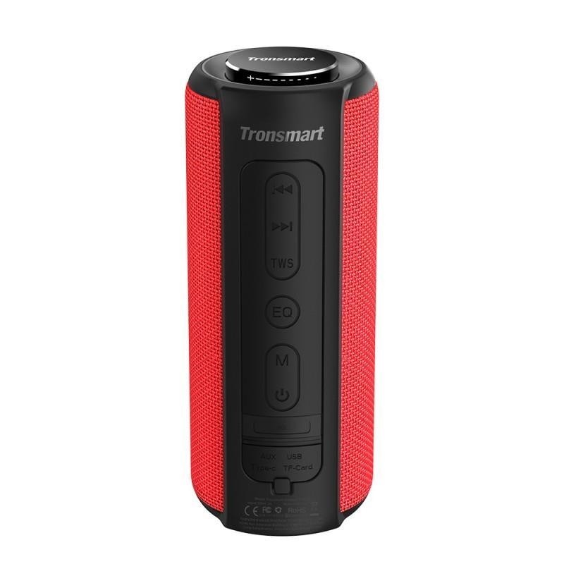 Акустическая система BLUETOOTH T6 PLUS RED TRONSMART