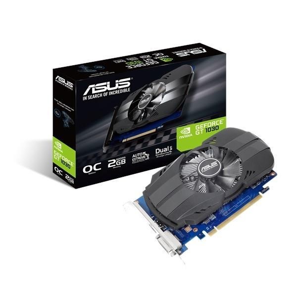 Видеокарта PCIE16 GT1030 2GB GDDR5 PH-GT1030-O2G ASUS