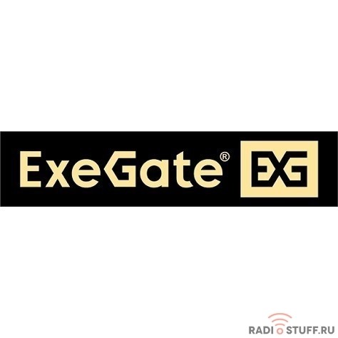 Exegate EX292981RUS Корпус Minitower ExeGate mEVO-7807 (mATX, без БП, 1*USB+1*USB3.0, черный 1x12 см с RGB подсветкой)