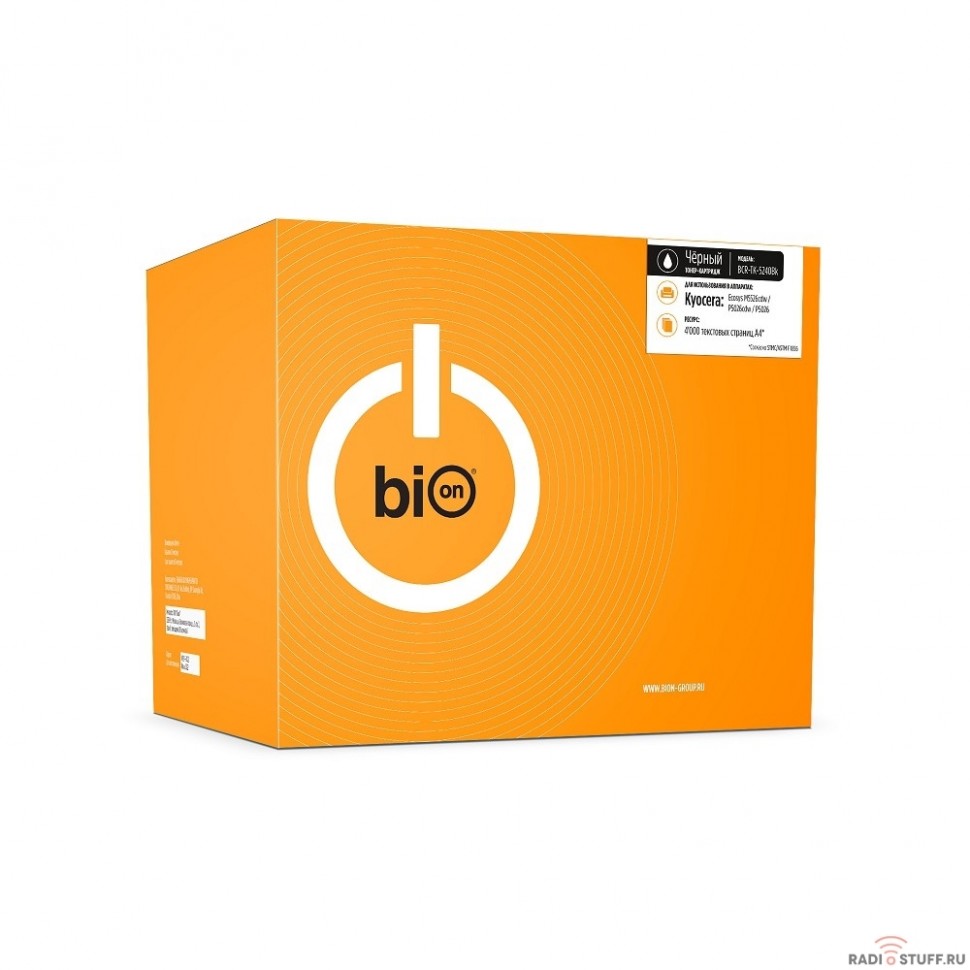 Bion TK-5240Bk Картридж для Kyocera ECOSYS P5026cdn/P5026cdw/M5526cdn/M5526cdw (4000  стр.), Черный