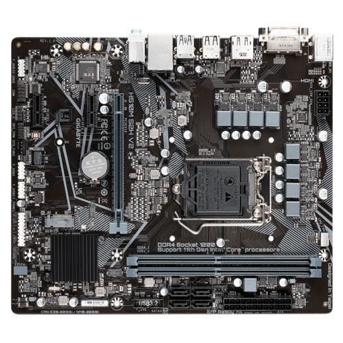 Материнская плата H510 S1200 MATX H510M S2H V2 GIGABYTE
