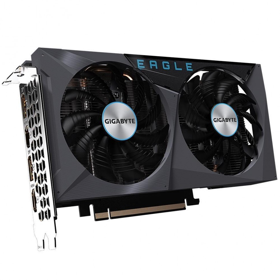 Видеокарта PCIE16 RTX3050 8GB GDDR6 GV-N3050EAGLE-8GD GIGABYTE