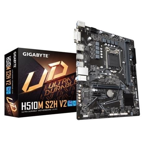 Материнская плата GIGABYTE Intel H510 Express LGA1200 Memory DDR4 H510MHV2