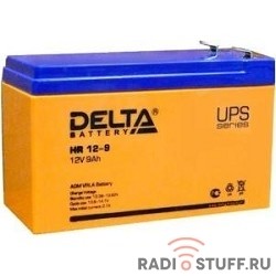 Delta HR 12-9 (9 А\ч, 12В) свинцово- кислотный  аккумулятор