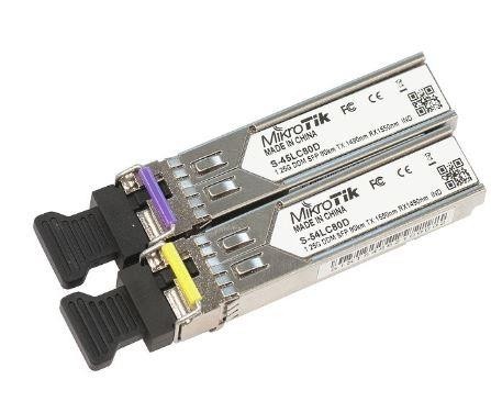 SFP-модуль MikroTik S-4554LC80D (трансивер)