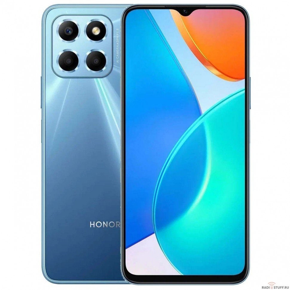 Honor X6 синий океан [5109AJKS]
