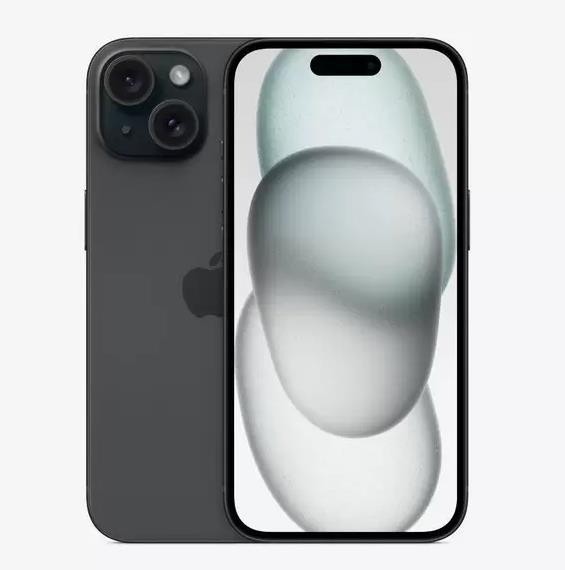Мобильный телефон IPHONE 15 256GB BLACK MV9P3CH/A APPLE